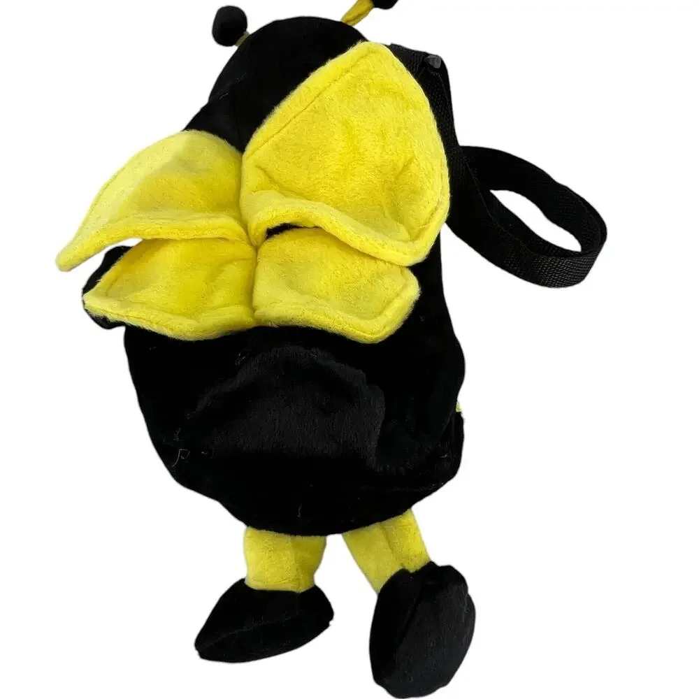 BumbleBee Plush Kids Crossbody Drink Water Bottle Holder Carrier Sling 13